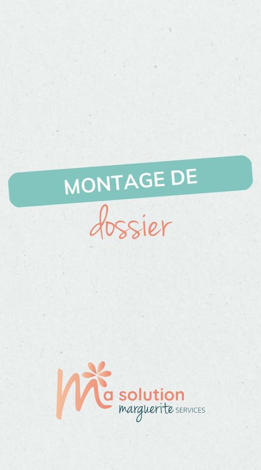 Montage de dossier